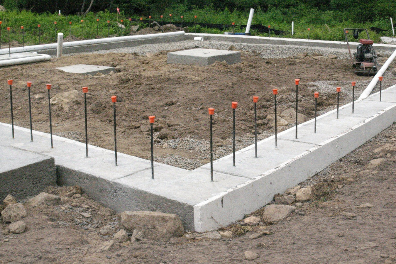 Concrete footings in Kingsport, TN