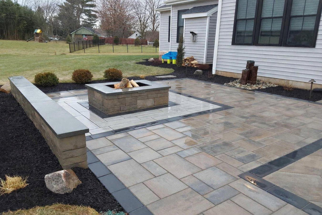 Concrete patio construction in Kingsport, TN