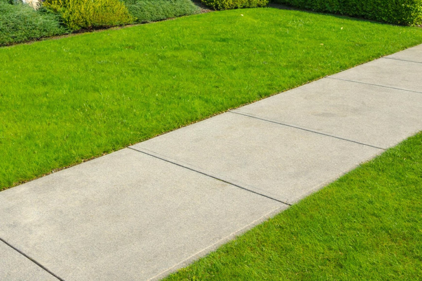 Concrete sidewalk building in Kingsport, TN