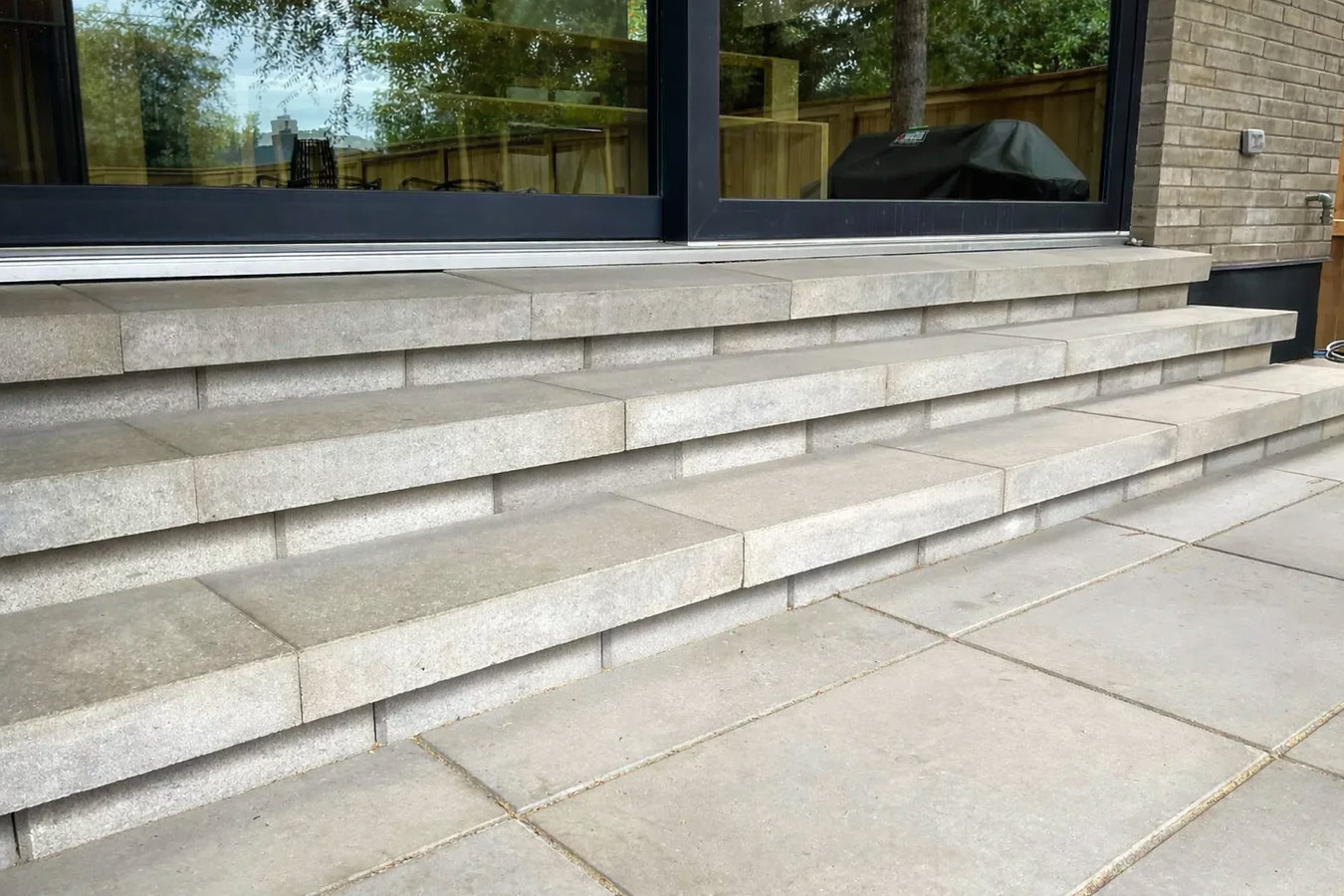 Concrete steps construction in Kingsport, TN